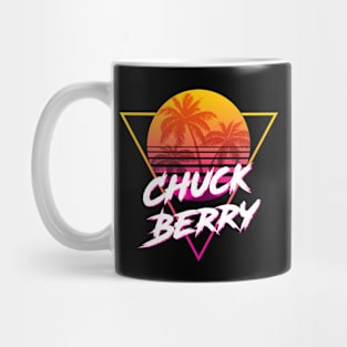 Chuck Berry - Proud Name Retro 80s Sunset Aesthetic Design Mug